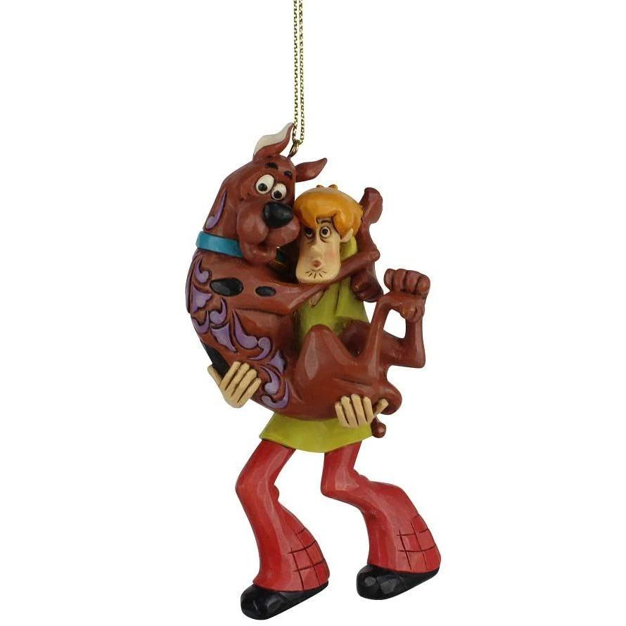 エネスコ Enesco 置物 インテリア 6007255 Jim Shore Scooby Doo Shaggy Holding Scooby Hanging Ornament