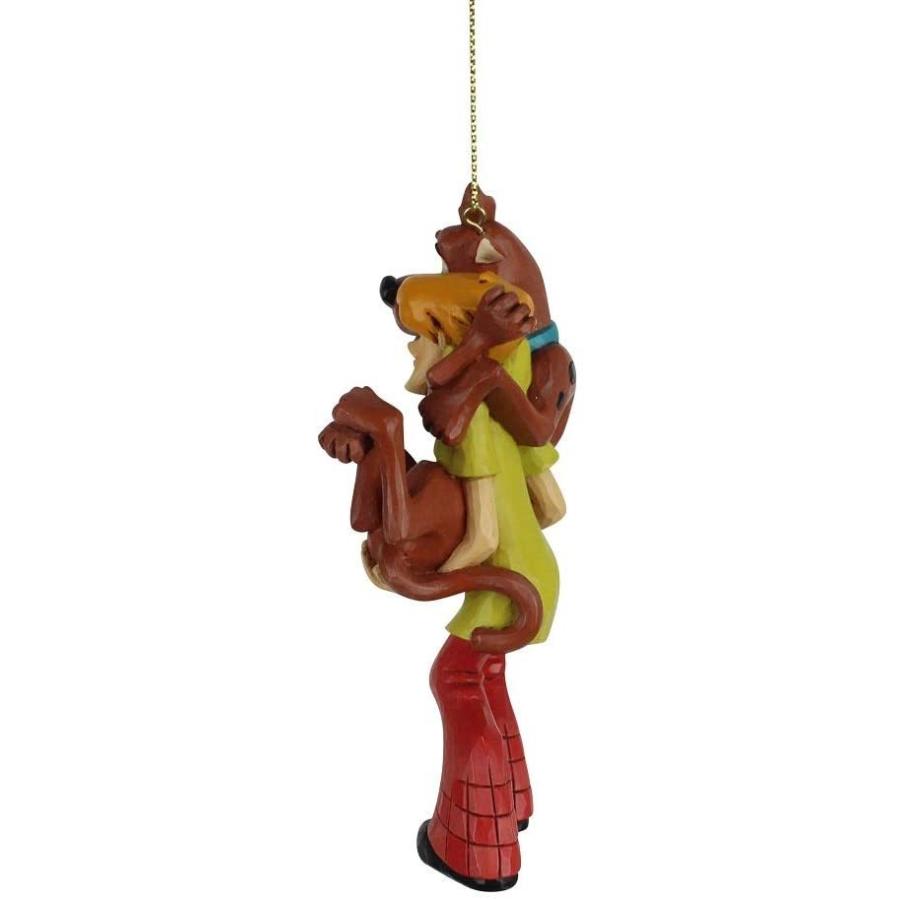 エネスコ Enesco 置物 インテリア 6007255 Jim Shore Scooby Doo Shaggy Holding Scooby Hanging Ornament_1