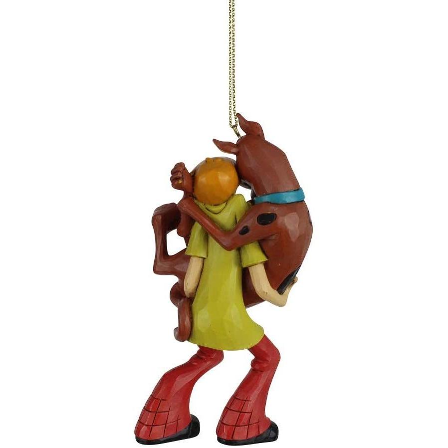 エネスコ Enesco 置物 インテリア 6007255 Jim Shore Scooby Doo Shaggy Holding Scooby Hanging Ornament_2