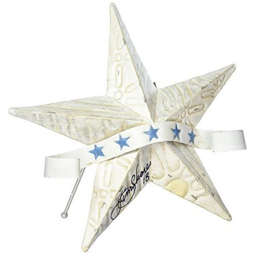 エネスコ Enesco 置物 インテリア 4056933 Enesco Star with Banner-Easel Stand， Multicolor