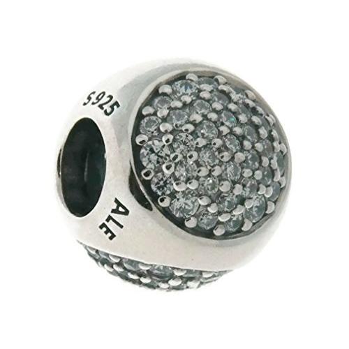 パンドラ ブレスレット チャーム 796214CZ PANDORA Charm in Sterling Silver with Clear Cubic Zircon