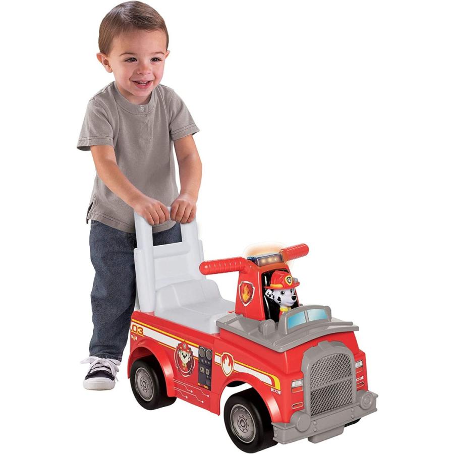 パうパトロール 消防車の乗り物 マーシャル 音が鳴る Paw Patrol 座席の下は収納スペース Paw Patrol パうパトロール 消防車の乗り物 マーシャル 音が鳴る Ride On