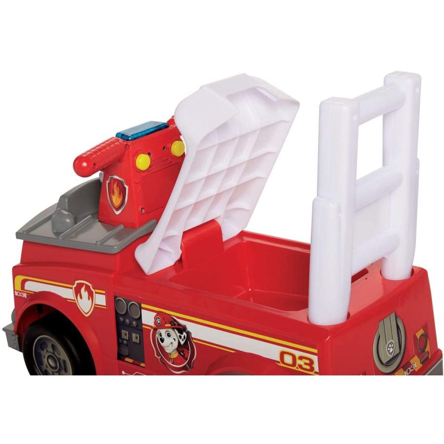 パうパトロール 消防車の乗り物 マーシャル 音が鳴る Paw Patrol 座席の下は収納スペース Paw Patrol パうパトロール 消防車の乗り物 マーシャル 音が鳴る Ride On