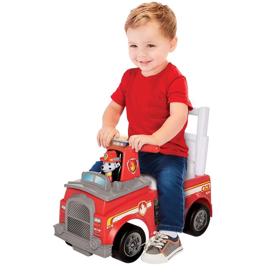 パうパトロール 消防車の乗り物 マーシャル 音が鳴る Paw Patrol 座席の下は収納スペース Paw Patrol パうパトロール 消防車の乗り物 マーシャル 音が鳴る Ride On