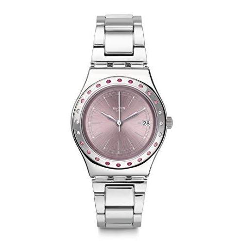 腕時計 スウォッチ レディース YLS455G Swatch PINKAROUND Unisex Watch (Model: YLS455G)