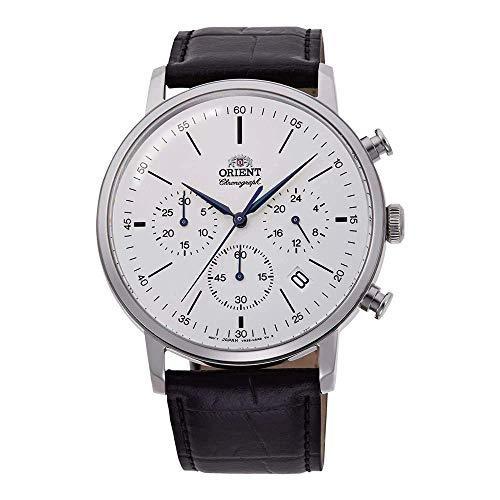 腕時計 オリエント メンズ RA-KV0405S10B Orient Classic White Dial Mens Watch RA-KV0405S10B