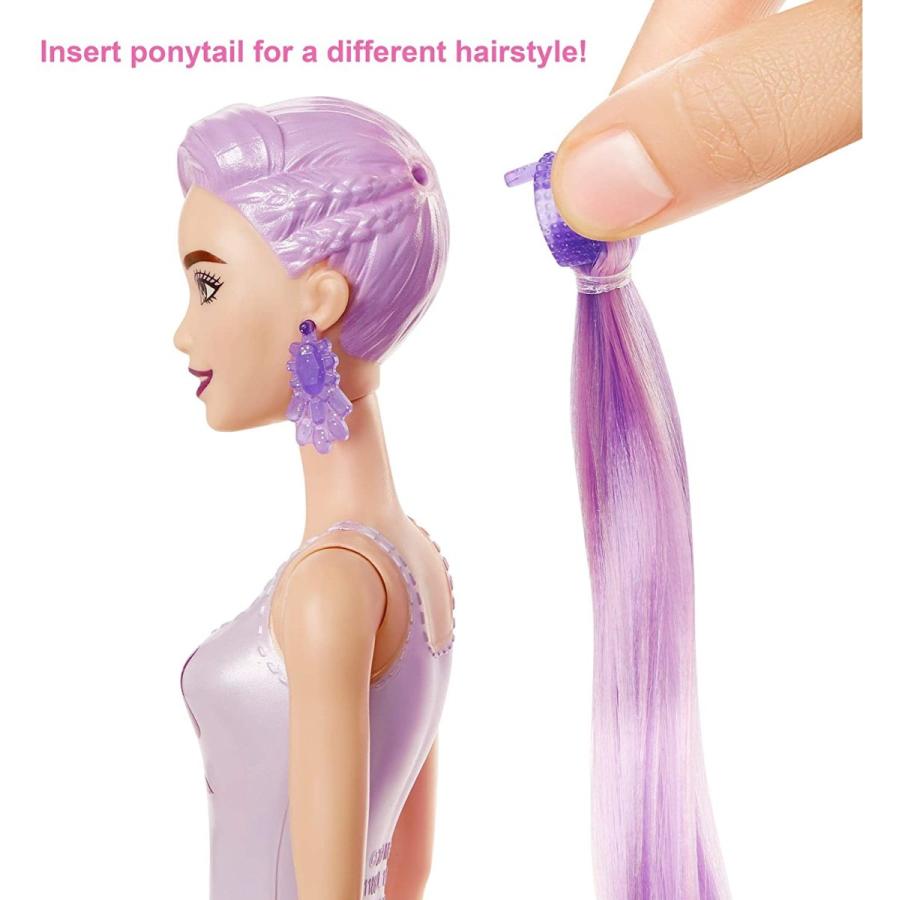 バービー バービー人形 GTR93 Barbie Color Reveal Doll & Accessories， Shimmer Series， 7 Surprises， 1 D_2