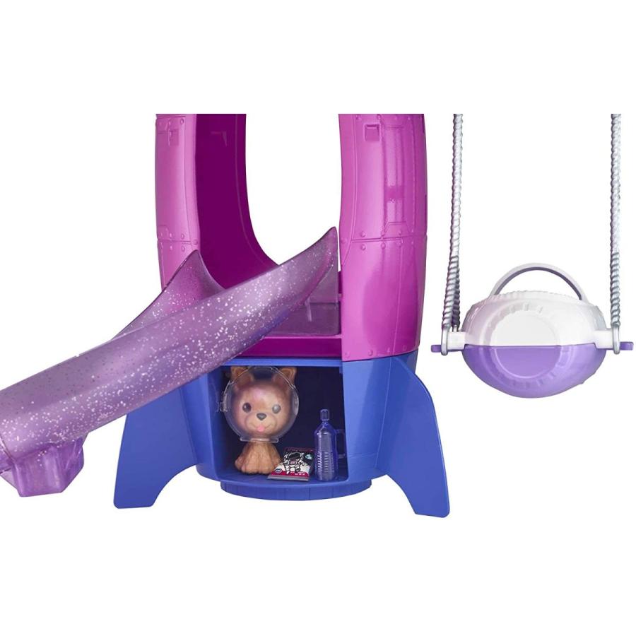 バービー バービー人形 GTW32 Barbie Space Discovery Chelsea Doll \u0026 Rocket Ship-Themed Playset with Puの画像