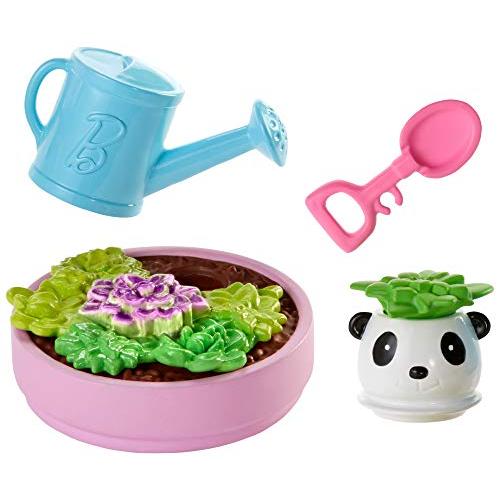 バービー バービー人形 GHL82 Barbie Accessory Pack, 4 Pieces, with Planter and Succulent Accessories