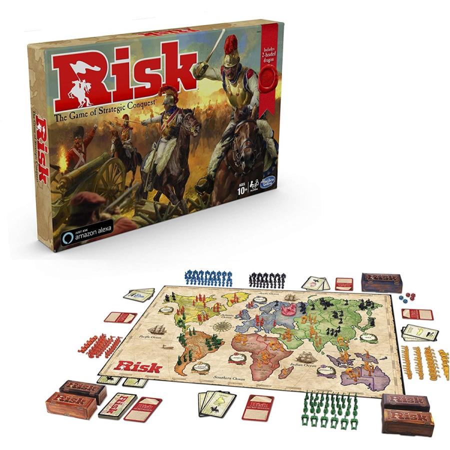 ボードゲーム 英語 アメリカ E9402 Hasbro Gaming Risk Game with 