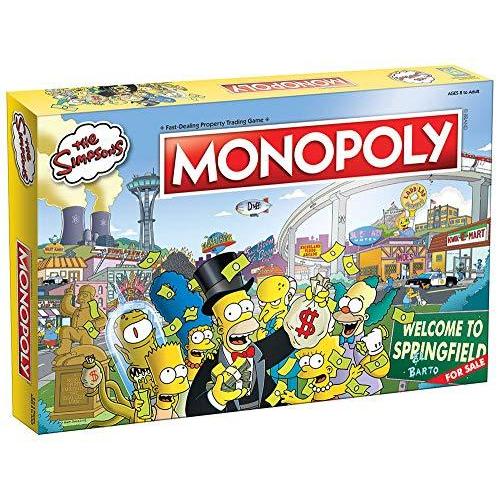 ボードゲーム 英語 アメリカ MN006-025-001900-06 Monopoly The Simpsons Board Game | Based on Fox Ser