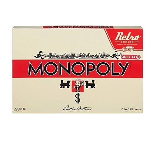 ボードゲーム 英語 アメリカ B7743 Retro New Monopoly Game