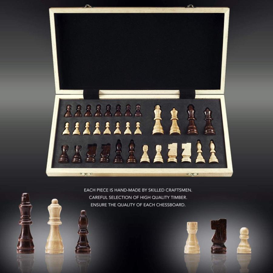ボードゲーム 英語 アメリカ 19009 AMEROUS Chess Set, 15