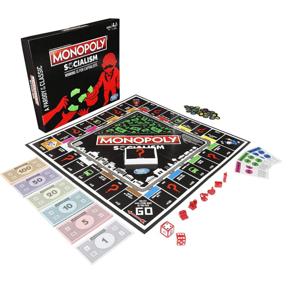 ボードゲーム 英語 アメリカ E8029000 Monopoly Socialism Board Game