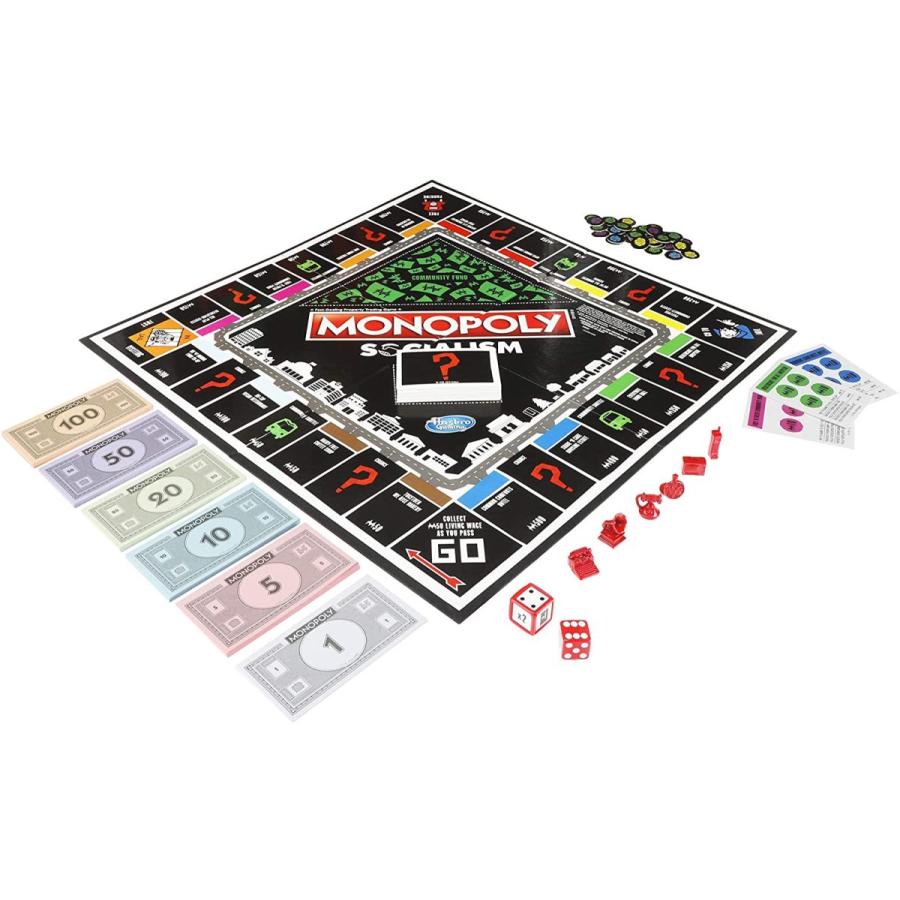 ボードゲーム 英語 アメリカ E8029000 Monopoly Socialism Board Game