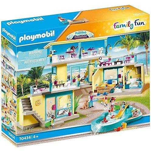 日本人気超絶の プレイモービル ブロック 組み立て 70434 Playmobil PLAYMO Beach Hotel ブロック