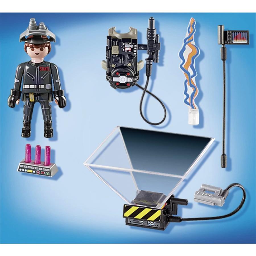 期間限定配送料無料 プレイモービル ブロック 組み立て 9348 PLAYMOBIL 9348 Ghostbusters II Raymond Stantz Playmogram