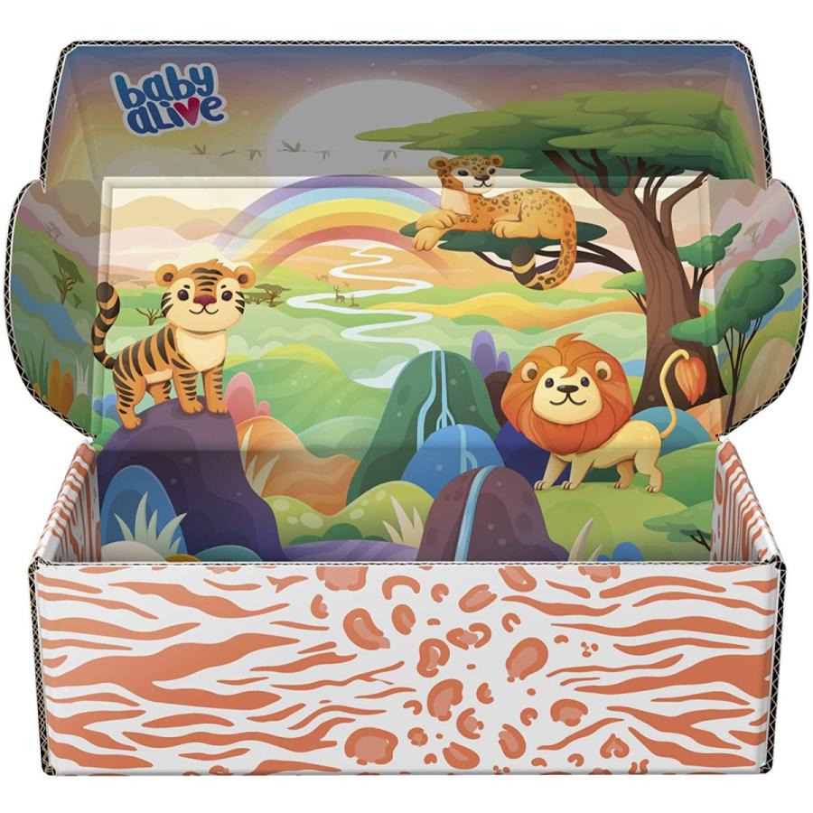 ベビーアライブ 赤ちゃん おままごと F1230 Baby Alive Rainbow Wildcats Doll， Lion， Accessories，_1