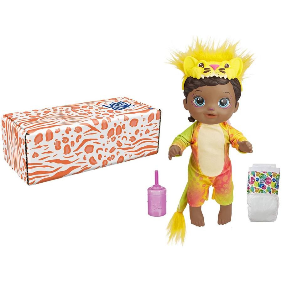ベビーアライブ 赤ちゃん おままごと F1230 Baby Alive Rainbow Wildcats Doll， Lion， Accessories，_2