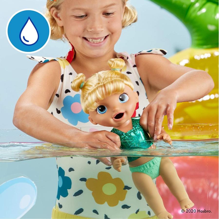 ベビーアライブ 赤ちゃん おままごと F1680 Baby Alive Sunshine Snacks Doll, Eats and Poops, Summの画像