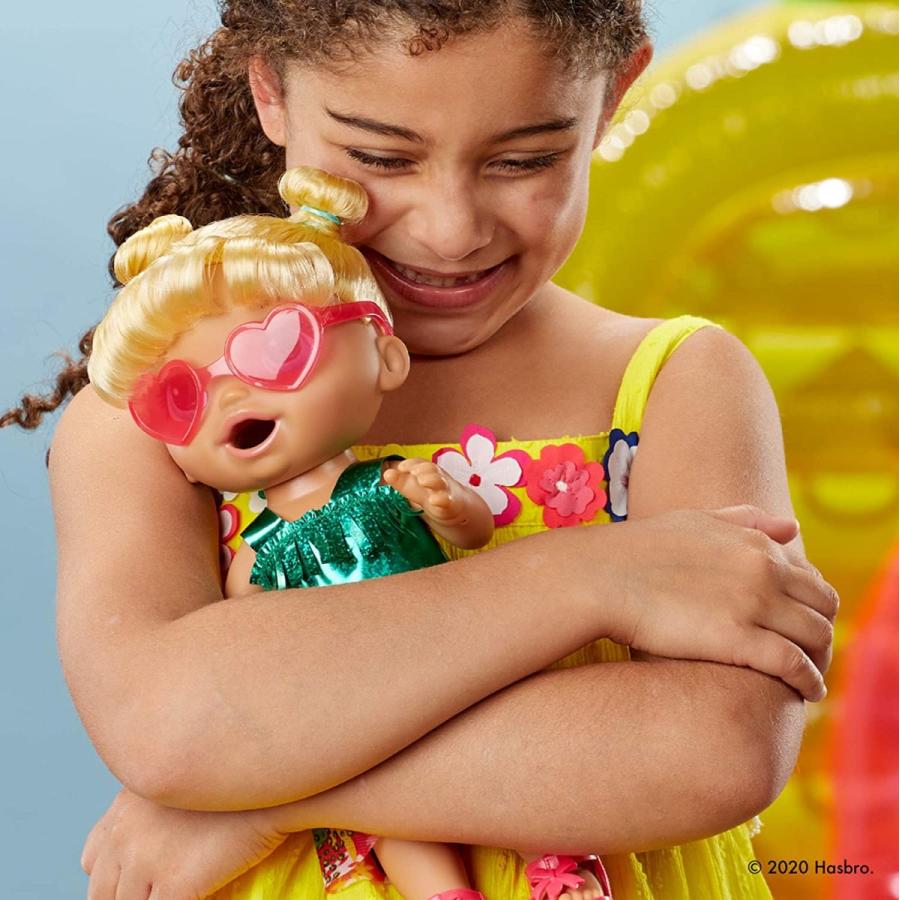 ベビーアライブ 赤ちゃん おままごと F1680 Baby Alive Sunshine Snacks Doll, Eats and Poops, Summの画像