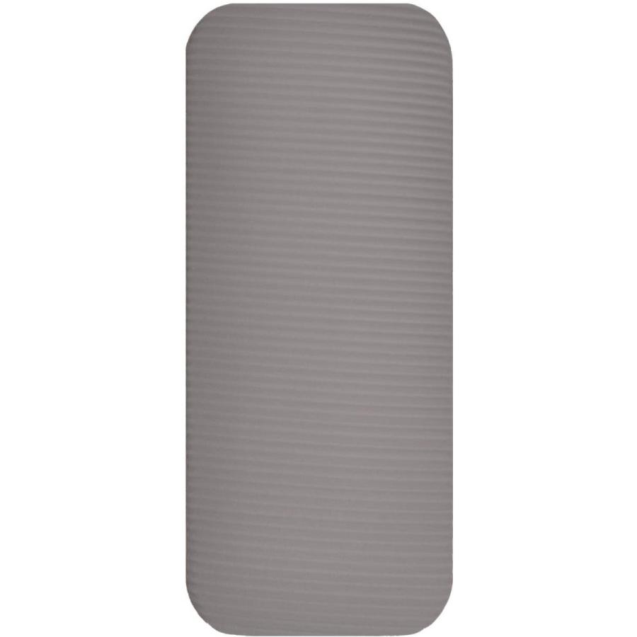 ヨガマット フィットネス BFGY-PLUS-GY Fitvids All Purpose 1/2-Inch Extra Thick High Density Anti-Teaの画像