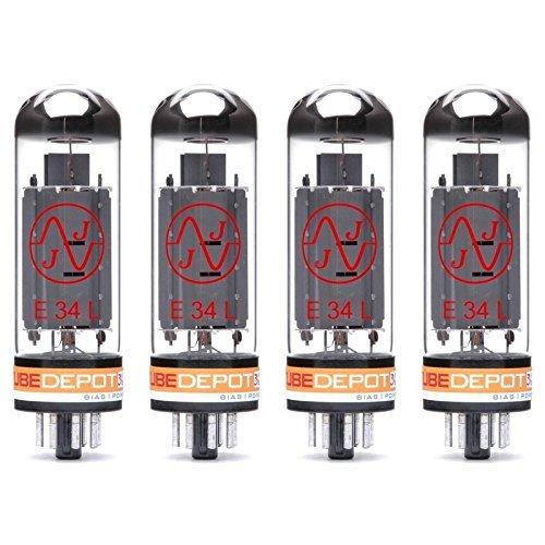 真空管 ギター・ベース アンプ Quad of JJ E34L/EL34 Power Vacuum Tube