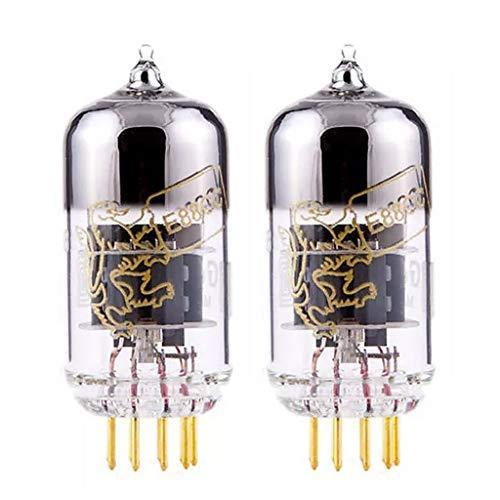 真空管 ギター・ベース アンプ E88CC/6922 Pair of Genalex - Gold Lion E88CC/6922 Preamp Vacuum Tube