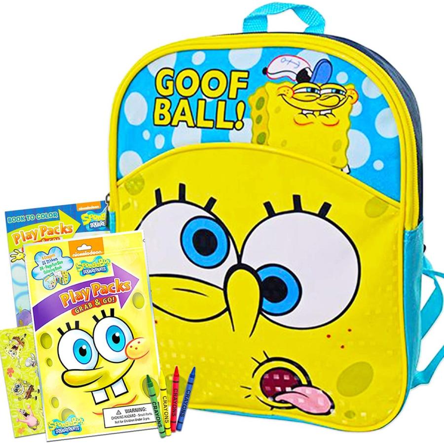 スポンジボブ バッグ バックパック Spongebob Mini Backpack Spongebob Squarepants Mini Backpack fo｜maniacs-shop