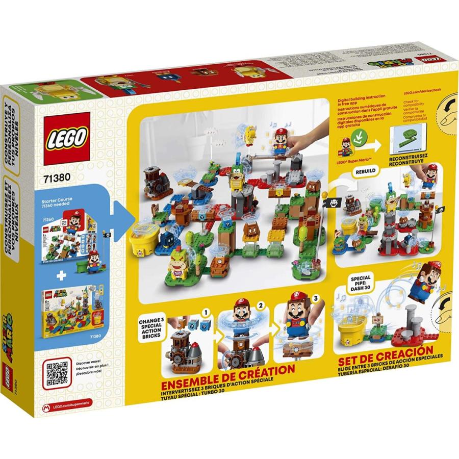 レゴ 71380 LEGO Super Mario Master Your Adventure Maker Set 71380 Building Kit; Collectible Gift Toy Playset｜maniacs-shop｜05