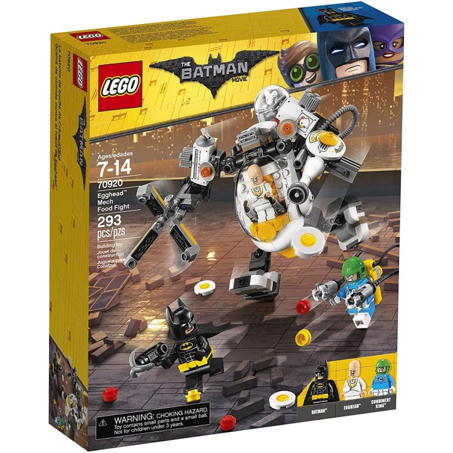 レゴ 6210220 LEGO BATMAN MOVIE DC Egghead Mech Food Fight 70920 Building Kit (293 Piece)｜maniacs-shop｜04