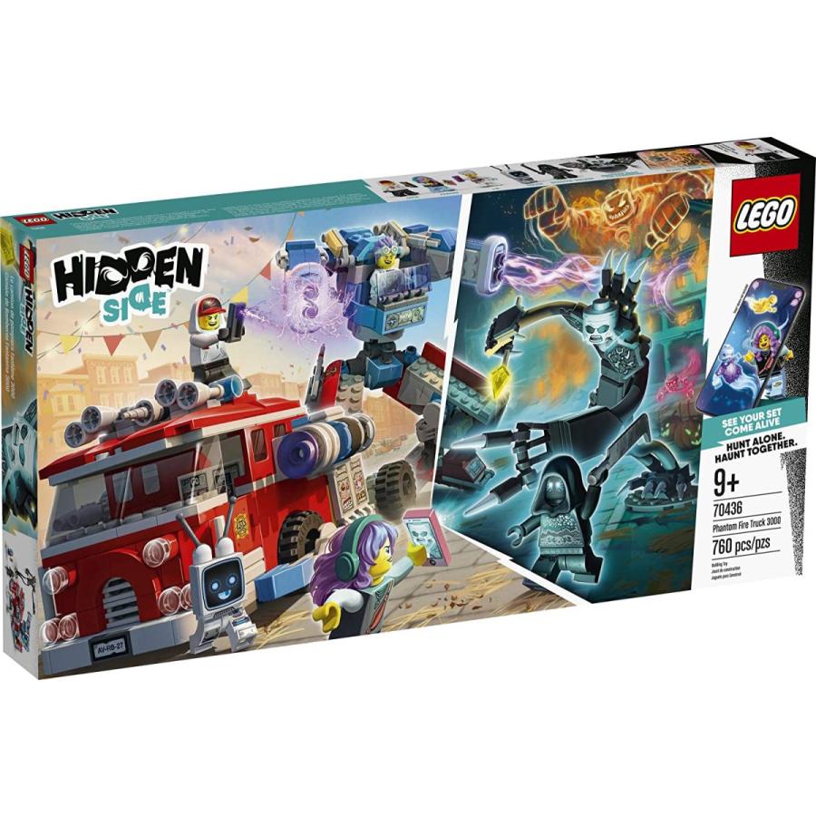 レゴ 6288889 LEGO Hidden Side Phantom Fire Truck 3000 70436, Augmented Reality (AR) Fire Truck Toy, App-Driv｜maniacs-shop｜04