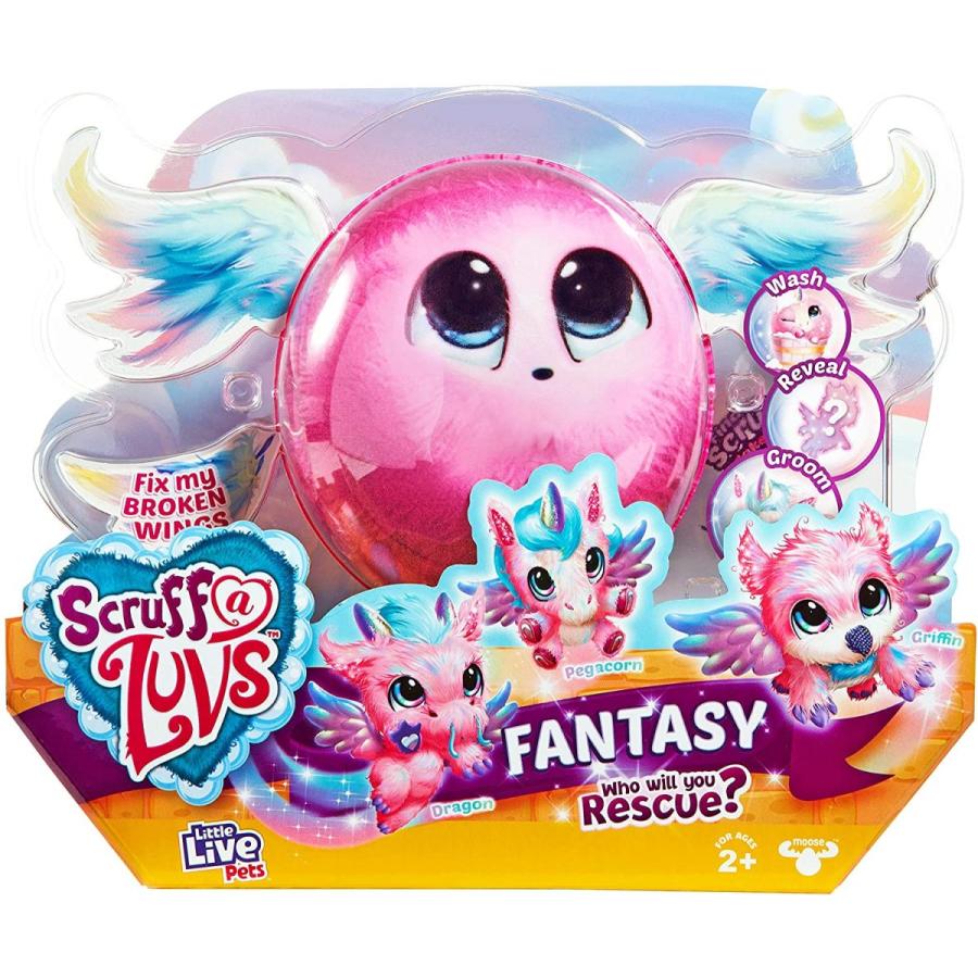 リトルライブペッツ ぬいぐるみ リアル 30078 Little Live Pets Mystery Rescue Plush Toy - Fantas