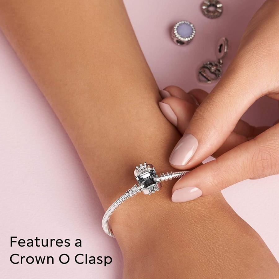 PANDORA シルバー ブレスレット チャーム付き パンドラ ブレスレット チャーム 598286CZ-17 PANDORA Sterling