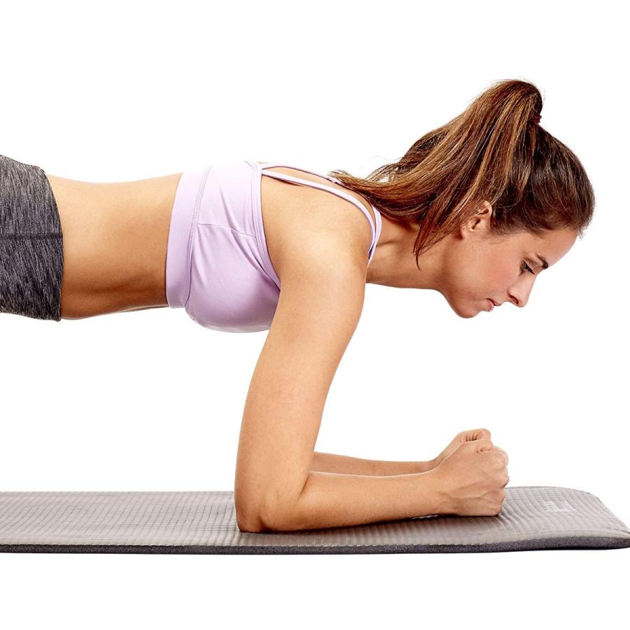 ヨガマット フィットネス 05-63324 Gaiam Essentials Thick Yoga Mat Fitness \u0026 Exercise Mat with Easy-Cの画像