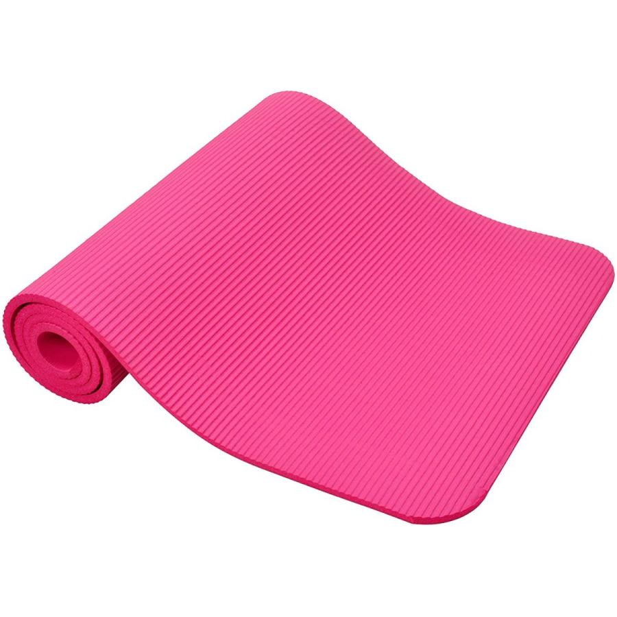 ヨガマット フィットネス BFGY-PLUS-PK Fitvids All Purpose 1/2-Inch Extra Thick High Density Anti-Teaの画像