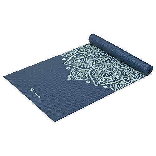 ヨガマット フィットネス 05-63628 Gaiam Yoga Mat Premium Print Non Slip Exercise \u0026 Fitness Mat for A
