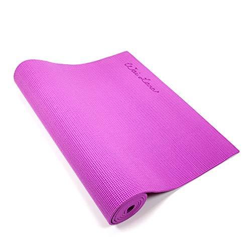 ヨガマット フィットネス 356 Wai Lana Yoga and Pilates Mat (Color: Purple)- 1/4 Inch Extra Thick Non