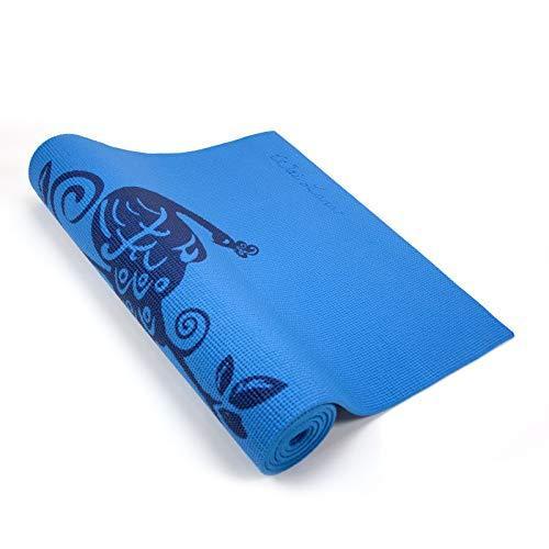 ヨガマット フィットネス 384 Wai Lana Yoga and Pilates Mat (Himalaya, Blue)- 1/4 Inch Extra Thick No