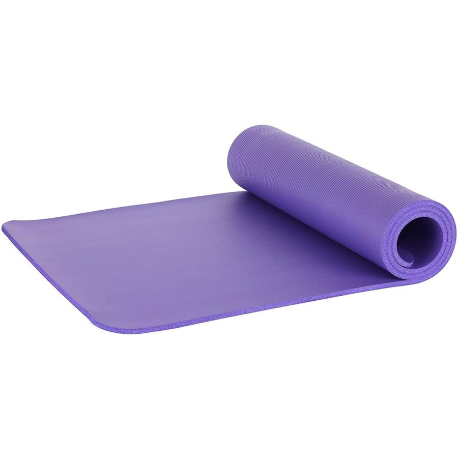 ヨガマット フィットネス LOKATSE HOME Thick NBR Yoga Mat High Density Non-Slip Exercise Mat with Carの画像