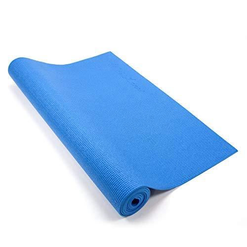 ヨガマット フィットネス 124 Wai Lana Yogi Mat (Color: Deep Ocean) - 1/8 inch Thick, Non-Slip, Styli