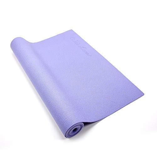 ヨガマット フィットネス 128 Yogi Mat by Wai Lana (Color: Periwinkle) - 1/8 inch Thick, Non-slip, St