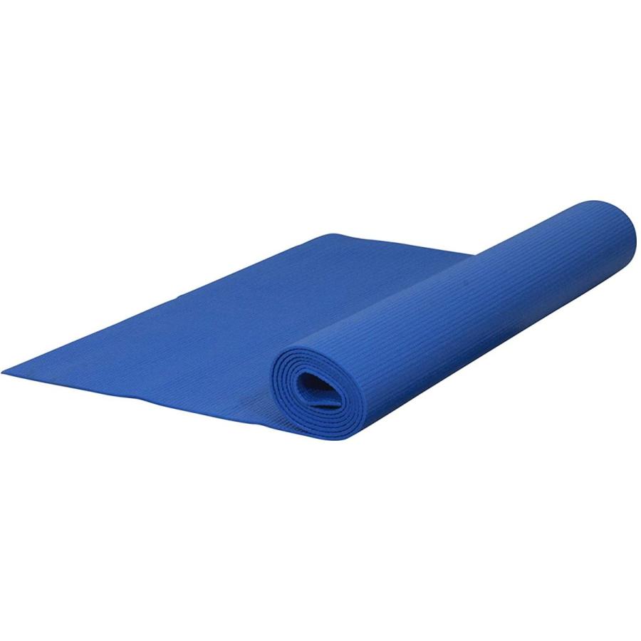 ヨガマット フィットネス F1MY1 BLACK Fitness First Yoga Mat, Black (F1MY1 Black)の画像