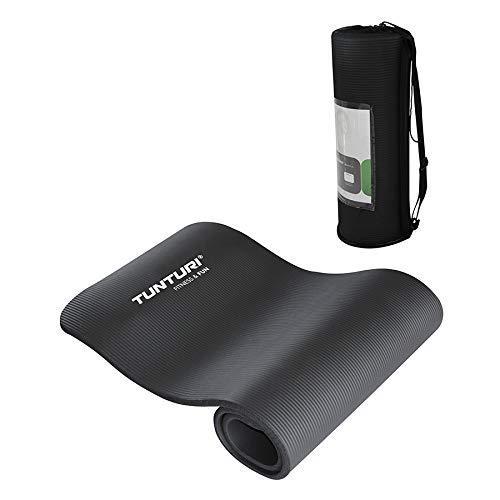 ヨガマット フィットネス 14TUSFU178 Tunturi Non Slip Fitness and Yoga Mat, Black