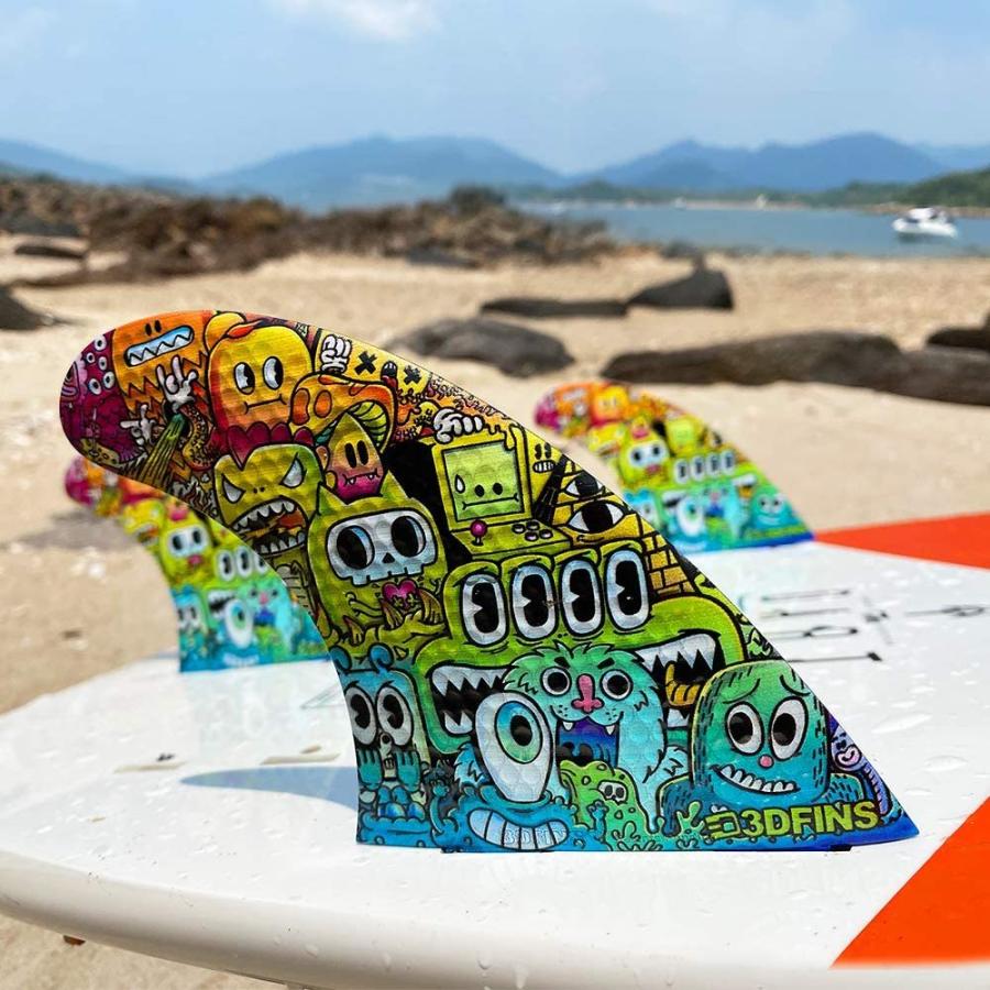 3DFINS High Performance Surfboard Fins GOHARD Series U2013