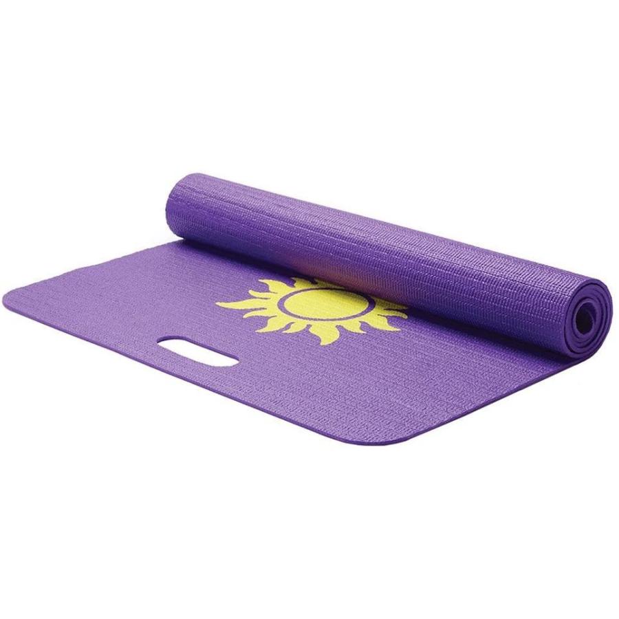 ヨガマット フィットネス ST-02204 MERRITHEW Kids Yoga and Exercise Mat, Triple Sundog (Purple) 0.15の画像