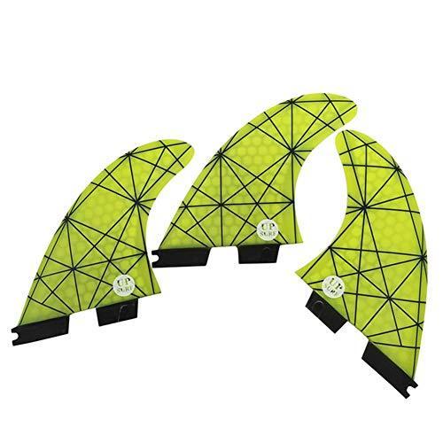 サーフィン フィン マリンスポーツ TPW-003 TOPWAYS Fiberglass Reinforced Surfboard 3 Fins Thruste