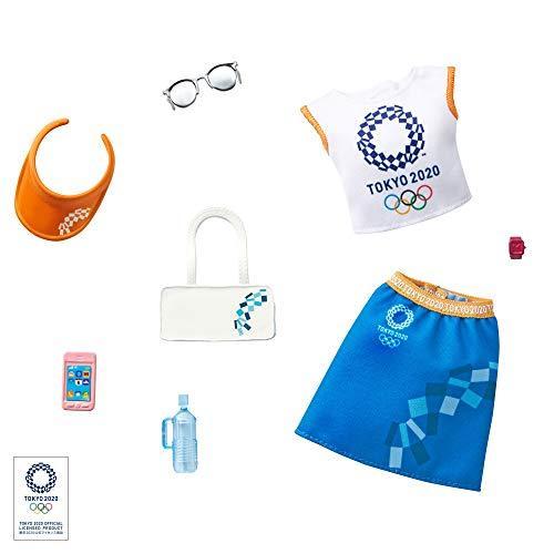バービー バービー人形 着せ替え GJG35 Barbie Fashion Pack of Doll Clothes Inspired by The Olympic