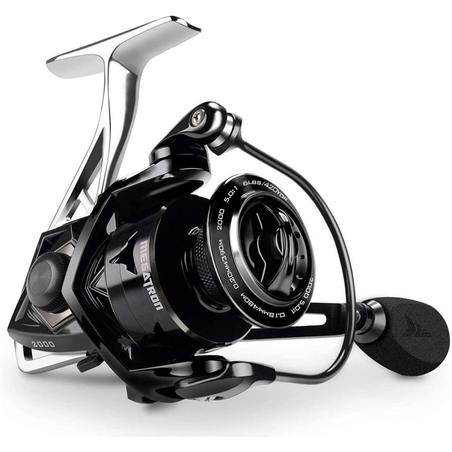 リール キャストキング 釣り道具 KRLSPNMT-S20GM-1 KastKing Megatron Spinning Fishing Reel，Size 200