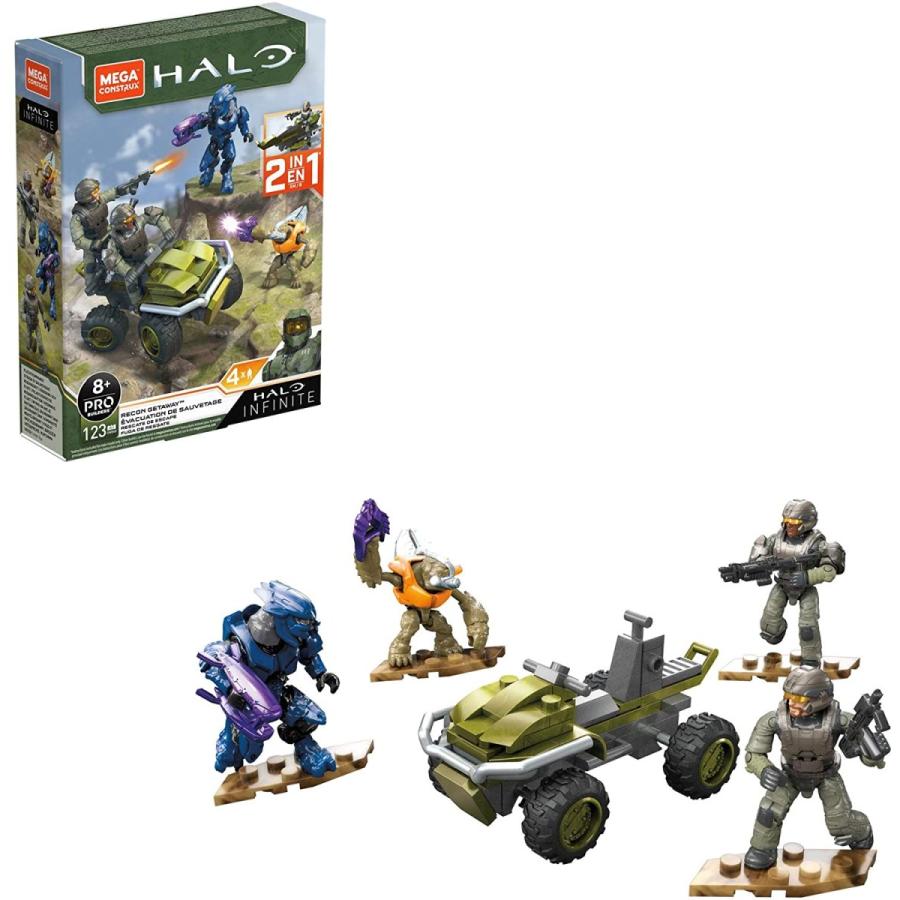 新品未使用　メガコンストラックス HALO 20周年記念 フィギュア パック メガブロック メガコンストラックス ヘイロー GNB40 Mega Construx